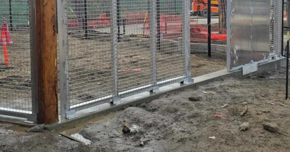 Custom structural steel framing fabricated for a commercial construction project